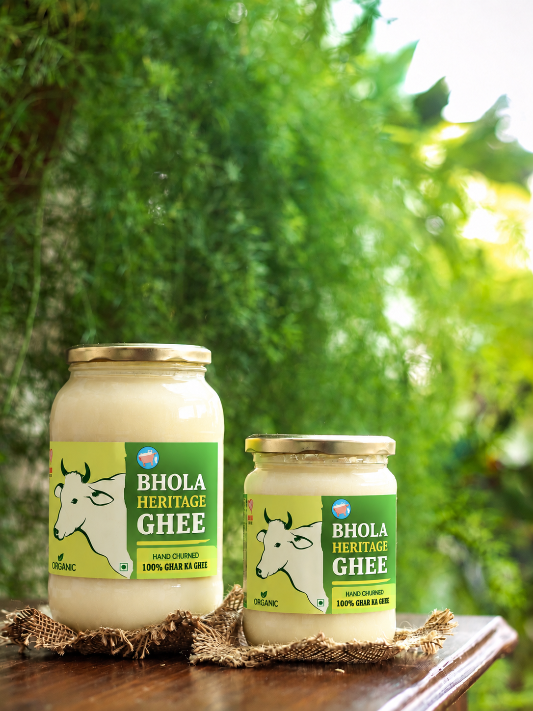 Bhola Ghee jars