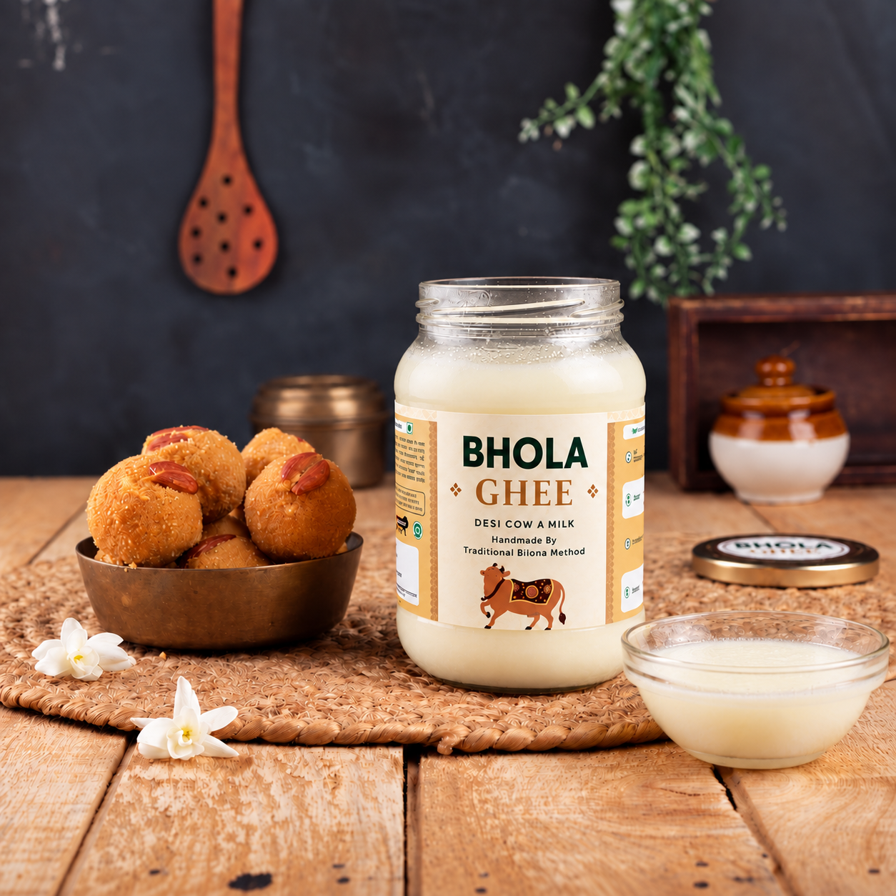 Golden pure desi ghee
